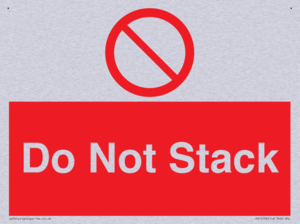 Do Not Stack 